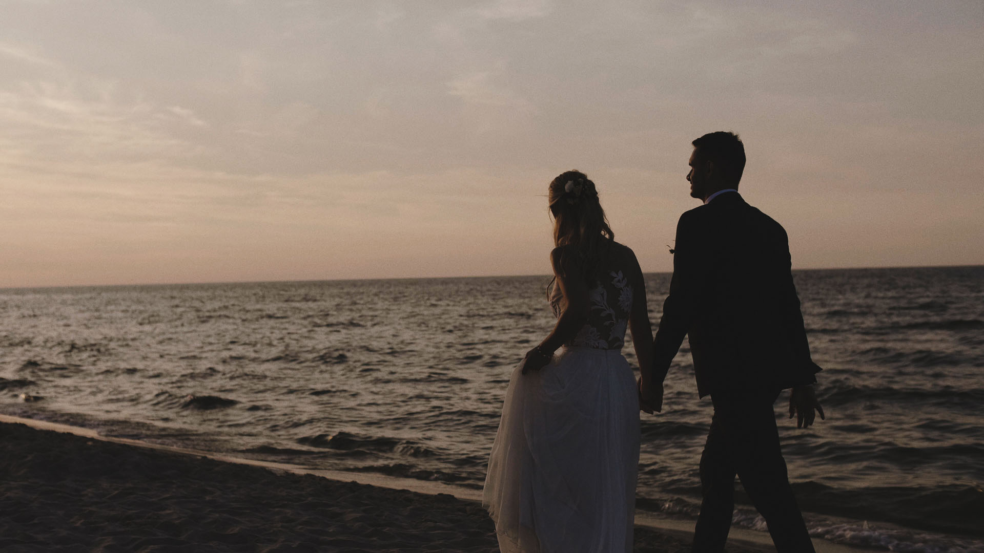 24 sesja plenerowa ślubna nad morzem filmowiec na wesele kamerzysta